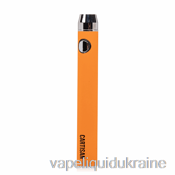 Vape Ukraine Cartisan Button VV 900 Dual Charge 510 Battery [Micro] Orange